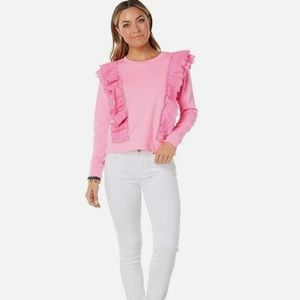 Lilly Pulitzer Deva Sweatshirt Pink Shandy